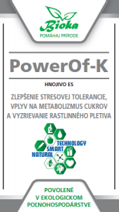 Bioka s.r.o. PowerOf-K listové hnojivo